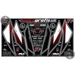 Motografix Front Number Board - Triumph ST 1050
