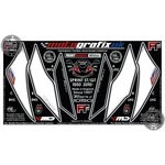 Motografix Front Number Board - Triumph ST 1050