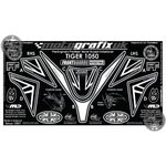 Motografix Front Number Board - Triumph Tiger 1050