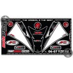 Yamaha YZF-R6 (2006 to 2007) Motografix Front Number Board