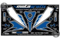 Yamaha FZS1000 Blue Motografix Front Number Board