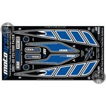 Yamaha FZS1000 Blue Motografix Rear Number Board