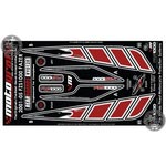Yamaha FZS1000 Red Motografix Rear Number Board