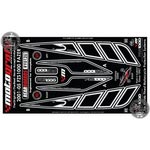Yamaha FZS1000 Black Motografix Rear Number Board