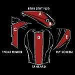 Ducati Monster 1100 Evo Motografix Number Board Position Guide