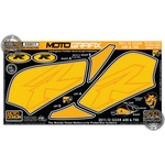 Suzuki GSX-R600 Yellow Motografix Knee Boards