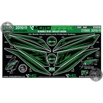 Kawasaki Z1000 (10 to 11) Motografix Number Boards
