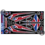 Daytona 675 (06-12) Motografix Rear Number Board