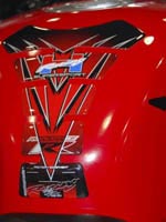 Honda Supersport (Red / Black) Motografix Tank Pad