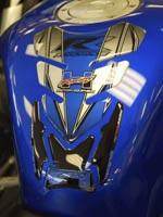 Honda Racing (Blue) Quadrapad Motografix Tank Pad