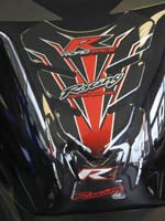 Honda Racing (Red / Black) Quadrapad Motografix Tank Pad