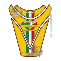 Aprilia RSV4-R / Tuono Yellow Motografix Tank Pad