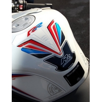 BMW S1000RR (White / Red / Blue) Motografix Tank Pad (TB003RR)