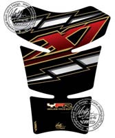 Motografix Tank Pad - Yamaha XJ / XJR (Black/Red)