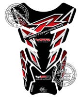 Motografix Tank Pad - Yamaha (Black / Red)