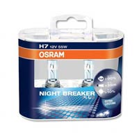 Osram Headlight Bulbs - Night Breaker Plus (H7)