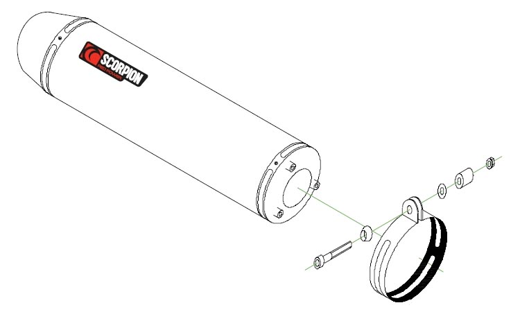 Honda cbr400rr nc29 exhaust #5