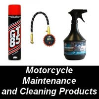 Motorcycle Maintenance and Cleaning Products