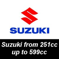 NGK Spark Plugs for Suzuki Motorcycles from 251cc up to 599cc