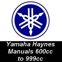 Haynes Manuals for Yamaha Motorcycles from 600cc up to 999cc Haynes Manuals for Yamaha Motorcycles from 600cc up to 999cc